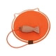 thumbnail image 2 of Alfombrilla rascadora para gatos con juguete de pelota de pez, alfombrilla horizontal para que duerman los gatos. naranja, 2 of 8