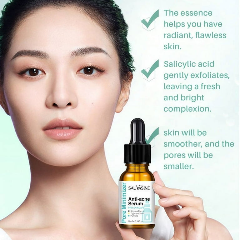 Pore Serum Pore Minimizer Reducer Minimizing Shrinking Tightening Pores 100 Vegan Pore Exfoliating Solution