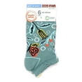 thumbnail image 2 of Wonder Nation Girls Spring Garden No Show Socks, 6-Pack, Sizes S-L, 2 of 4