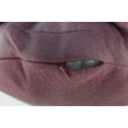 thumbnail image 5 of Fennco Styles Handmade 3D Heart-Shaped Petals Flower Decorative Throw Pillow Cover & Insert 16 Inch Round - Wine Floral Pillow for Couch, Home Décor, Bedroom Décor and Holiday, Housewarming Gift, 5 of 8