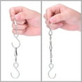 LINKPAL Swivel Hooks Clips Spinner Holder for Hanging Wind Chimes