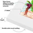 thumbnail image 2 of Americanflat 8.5x11 Kids Art Frame Holds 25 Artworks - Slide-In Picture Frame with Two Opening and Art Storage - White, 2 of 7