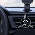 thumbnail image 4 of Ambientador para coche con luz, difusor de perfume con fragancia, para ventilación automática Negro, 4 of 6