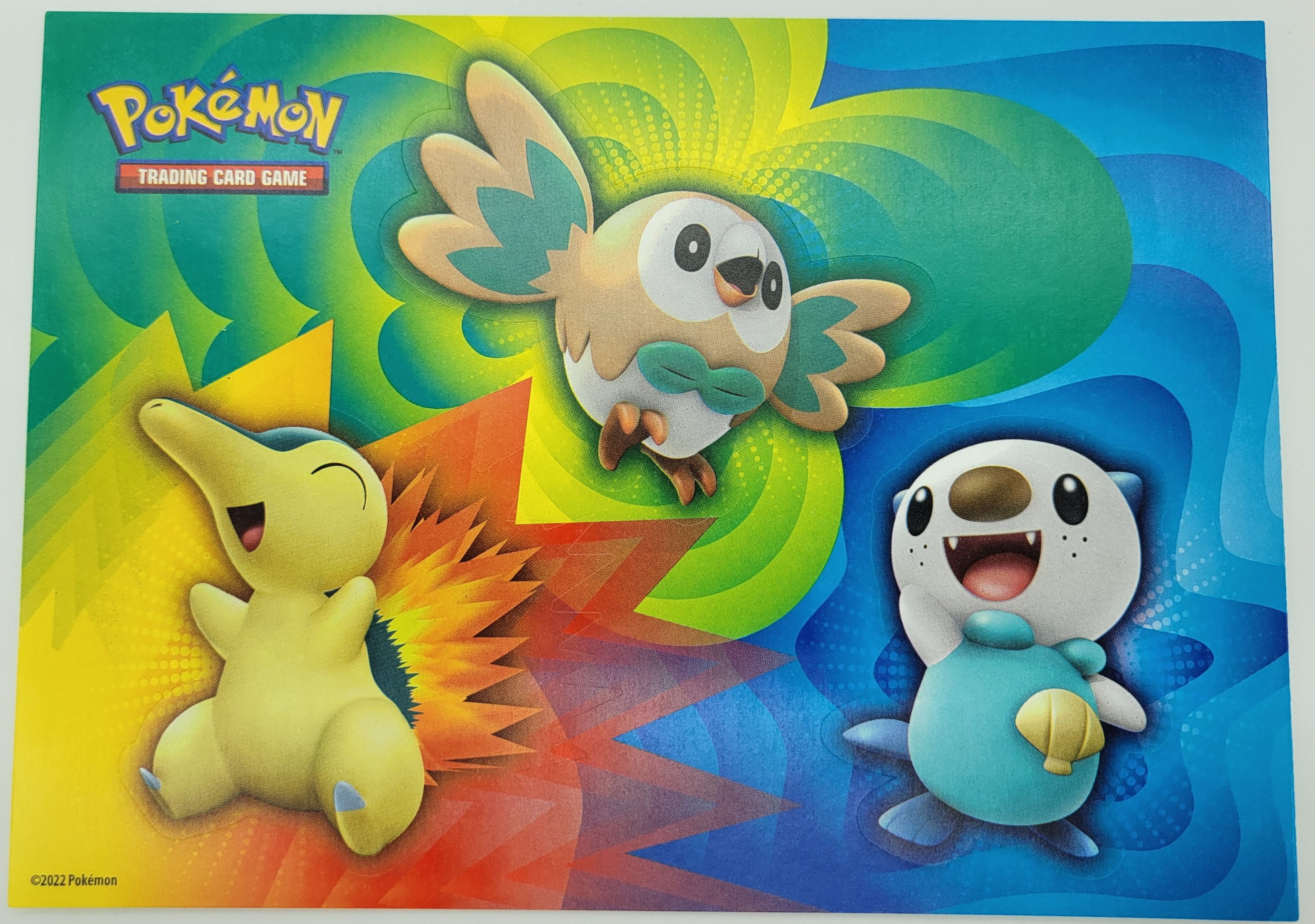 Pokemon 2022 Spring Sword & Shield Cyndaquil, Rowlet & Oshawott Sticker (No  Packaging) - Walmart.com