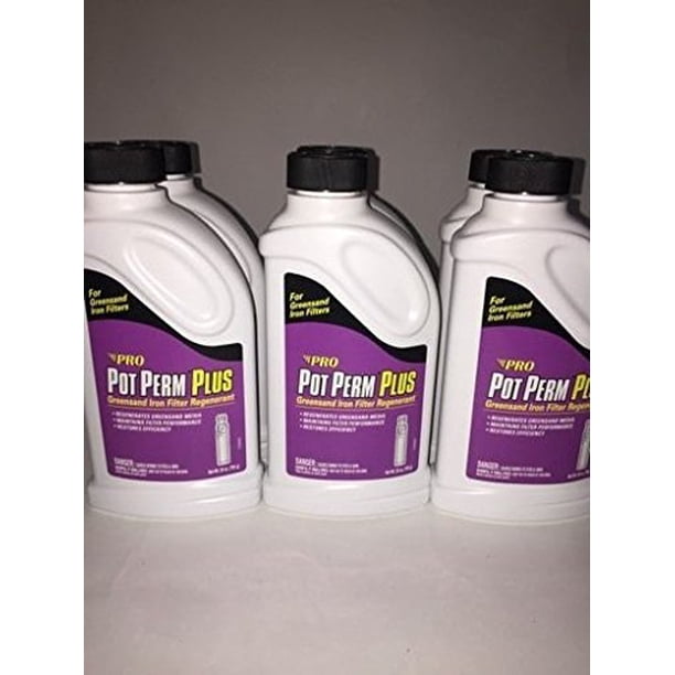 6 x Pro Pot Perm Plus Potassium Permanganate Greensand Iron Filter