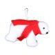 thumbnail image 5 of Adorno colgante navideño de oso, adorno nórdico coleccionable para colgar fotos Bufanda roja, 5 of 9