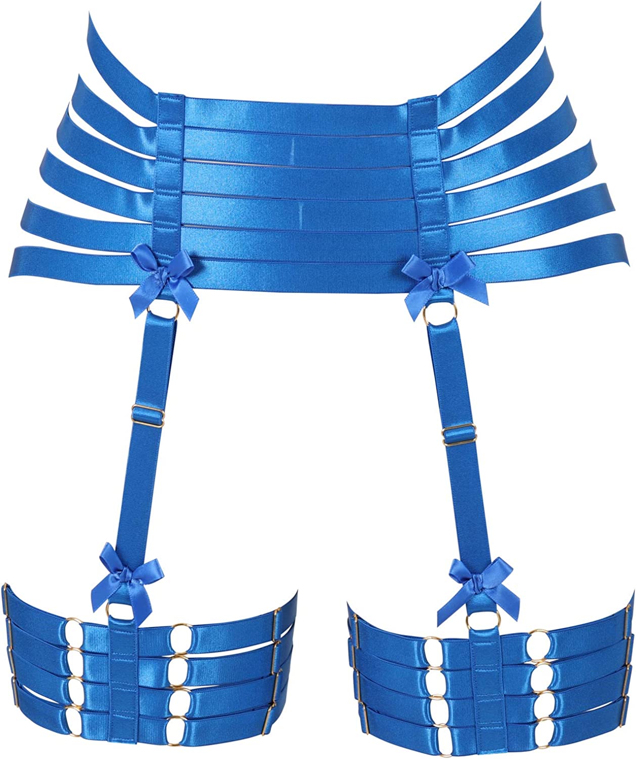 BANSSGOTH Woman Body Harness Garter Punk Gothic Leg Strap Exotic