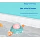 thumbnail image 4 of Baby bath water toy - Wind-up Whale Bath Toy, Swimming Whale Toddlers Bathtub Windup Whale Tub Toy Clockwork Whale Bathtub Toy Whale Water Toy for Boys and Girls (Orange), 4 of 5