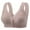 Grey, variant on New Soft Padded Front Closure Bra For Women Comfortable Wireless And Steel Vest Style Plus Size Tan Sports Bra Womens Bras No Underwire Strong Support Sports Bras for Women Women's Push up Bras High