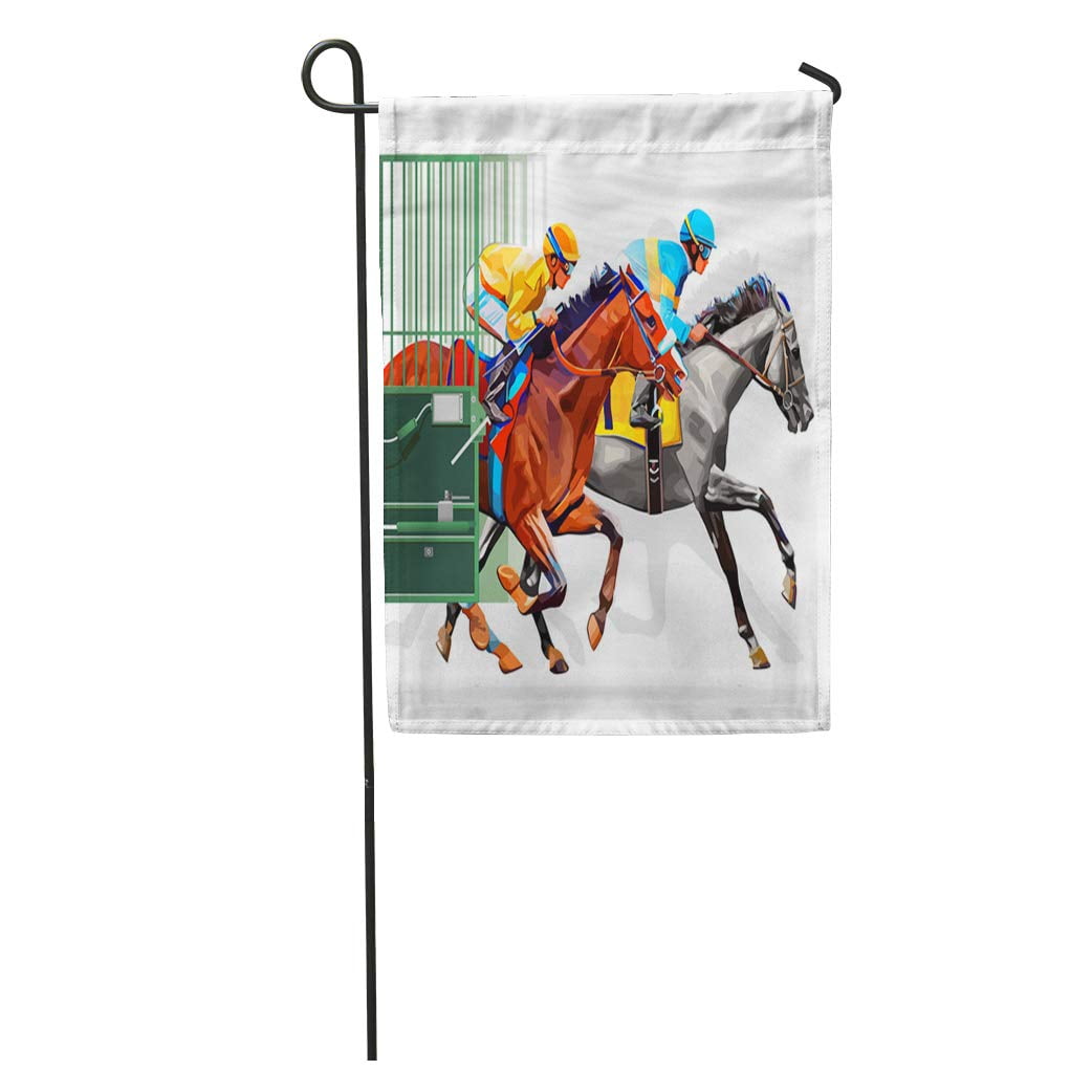 JSDART Three Racing Horses Competing Each Other Motion Blur to Accent