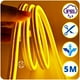 thumbnail image 2 of Tira led neon amarilla flexible unicolor 5 metros solo rollo impermeable DOSYU  DY-YL08, 2 of 8