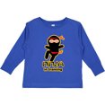 thumbnail image 3 of Inktastic Ninja in Training Boys or Girls Long Sleeve Toddler T-Shirt, 3 of 5