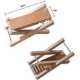 thumbnail image 3 of Repose-pieds de Guitare en Bois. Repose-Pieds Classique à Hauteur Réglable, 3 of 4