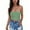 c01Green, variant on LNWUY Womens Tube Tops Going Out Summer Y2k Bandeau Trendy Crop Sleeveless Strapless Cute Plaid Printed Corset Gray XXXL
