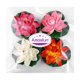 thumbnail image 5 of EeaseMX Amosfun - 4 piezas de 17 cm de simulación de nenúfar flotante de plástico con forma de flor de loto para estanque, decoración de pecera (blanco, naranja, rojo y rosa), 5 of 7