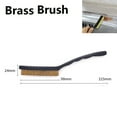 thumbnail image 3 of 2Pcs Wire Brush Brass & Steel Brushes Rust Remover Cleaning Polishing Grinder, 3 of 8