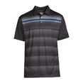 thumbnail image 6 of Ben Hogan Men's and Big Men's Performance Short Sleeve Fading Print Golf Polo Shirt, up to 5XL, 6 of 6