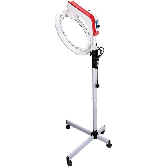 Hair Dryer Standing Professional Salon Hair Dryer Spa Color Processor Accelerator W Rolling Base Times