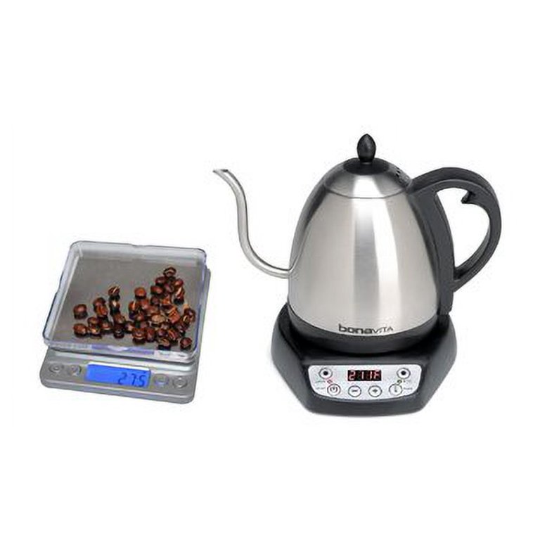 Bonavita Variable Gooseneck Electric Kettle and Coastline