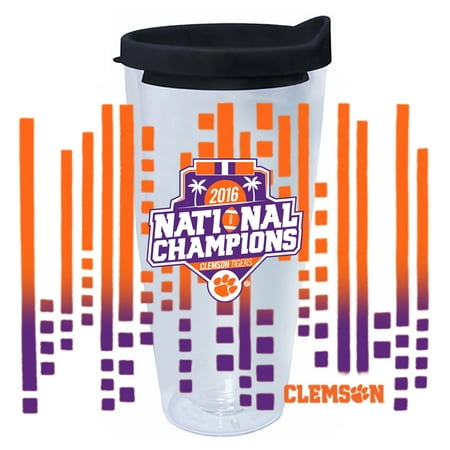 Clemson Tigers Thermos - Clemson Tigers College Football Playoff 2016 National Champions 22oz. Tritan Tumbler - No Size