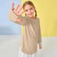 thumbnail image 6 of Annhoo Girls Long Sleeve T Shirts Kids Casual Crew Neck Tunics with Thumbhole Fashion Spring Clothes 3-13 Years, 6 of 9