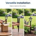 thumbnail image 6 of Vintage Hexagonal Solar Garden Light, Solar Lanterns Outdoor Waterproof Led Decorative Lamp for Patio Garden, 6 of 9