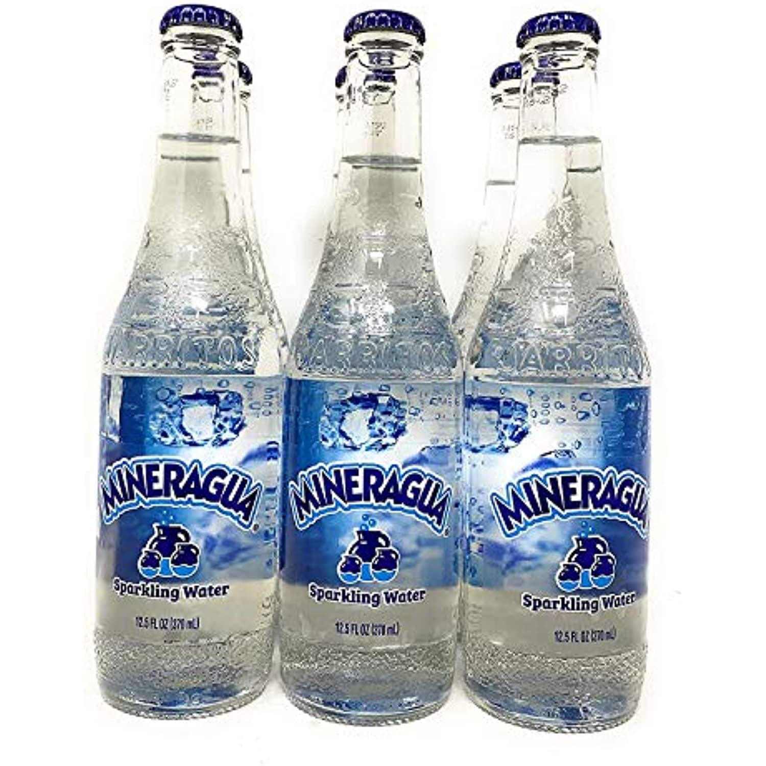 Jarritos Mineragua Sparkling Water 12.5floz (370mL), 6 Pack