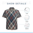 thumbnail image 7 of High Quality Hawaiian Shirts for Men Short Sleeve Aloha Beach Shirt Floral Summer Casual Button Down Shirts Blouses GUTWT9, 7 of 7