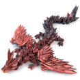 thumbnail image 1 of Bamboohart 4PCS 3D Printed Dragon Egg  Easter Eggs Mythical Dragon Eggs with Dragon Inside  Mystery Crystal Dragon Egg Fidget Toys Surprise  Articulated Crystal Fidget Toys for Kid, 1 of 7