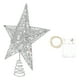 thumbnail image 3 of 1 Set iluminado estrella árbol topper hermoso árbol de navidad topper decoración navideña, 3 of 6