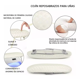 thumbnail image 3 of Almohada De Manicura Con Reposabrazos Para Uñas Con Soporte Blanco, 3 of 5