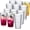 480ml/16oz, variant on Restaurant Grade, BPA Free Clear Plastic Drinking Cup 12Pcs. Kids Drinking Cups,5 oz Clear Plastic Kids Cups, Stackable and Shatterproof,Break Resistant Glasses Are Reusable,By PandaTop (Clear)