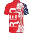 thumbnail image 5 of Lotusprinthandmade Personalized On Friday We Wear Red Remember Everyone Deployed Polo Shirt (Lightweight) S-5XL Multicolor, 5 of 7