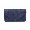 thumbnail image 1 of Elegante bolso de mano de boda con encaje floral para mujer, 1 of 4