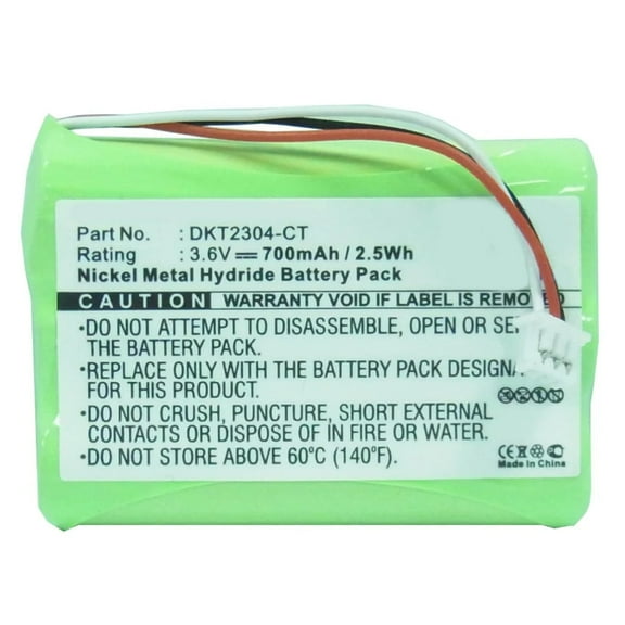 Batteries N Accessories BNA-WB-H9253 Cordless Phone Battery - Ni-MH, 3.6V, 700mAh, Ultra High Capacity - Replacement for Casio 3201013 Battery