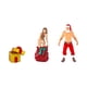 thumbnail image 1 of Figuras de resina de escenas navideñas a escala 1/64, coleccionables, figuras en miniatura pintadas a mano Regalo dorado, 1 of 9