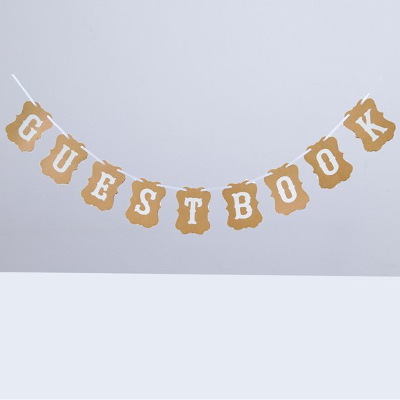 YSNOOWE Guirnalda Decorativa De Multi Color Para De Con Letras Book