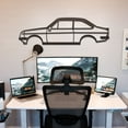 thumbnail image 4 of LaModaHome Escort MK2 Metal Silhouette Wall Art, 4 of 5