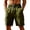 AHI34-Army Green, variant on VV AVEORS Men'S Cargo Sweat Shorts Casual Drawstring Elastic Waist Athletic Workout Gym Jogger Summer Linen Shorts With Multi Pockets Sky Blue 3XL
