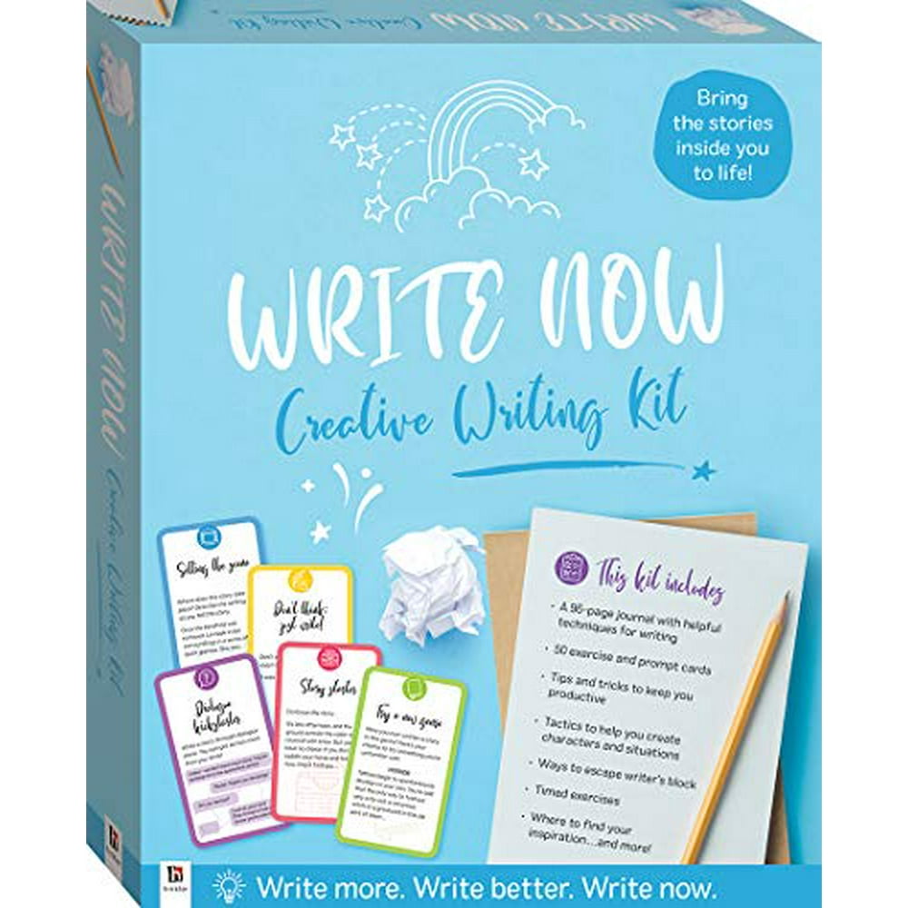 write now creative writing kit