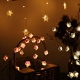 thumbnail image 4 of Iluminación De Flores De Cerezo, Luces De Cadena De Flores Led Impermeables, Luz De Decoración Para Boda, Fiesta, San Valentín matsuzay HA043369-02, 4 of 6