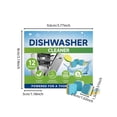 thumbnail image 3 of Dishwasher Cleaner Tablets Grease And Limescale Removal Odor Eliminator Deep Cleaning Tablets Descaler Formula, For Kitchen Dishwasher Home Appliance Maintenance And Control Daily Cleaning Care Use, 3 of 9