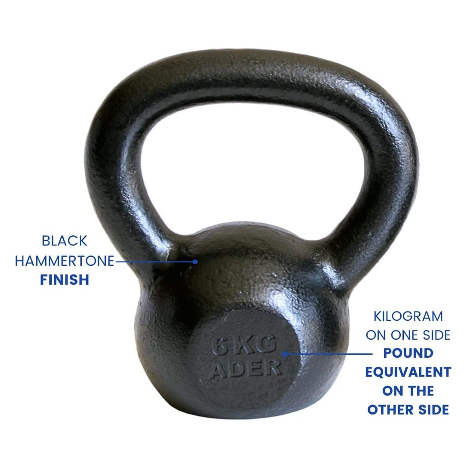 Ader Premier Kettlebell- (6 Kg)