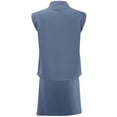 thumbnail image 6 of Shorts Sets for Women 2 Piece Matching Sets Fashion Sleeveless Zipper Romper Jumpsuit Outfit Summer Outfits for Women Casual Summer Streetwear, 6 of 9
