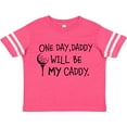 thumbnail image 3 of Inktastic One Day, Daddy Will Be My Caddy Kids Golfing Boys or Girls Toddler T-Shirt, 3 of 5
