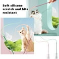 thumbnail image 4 of Clerance! PawCasa Silated Mouse Tail Cat Toy Cat Teaser Fny Sti Long N EW Tail, 4 of 7