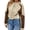 Khaki, variant on Womens Faux Leather Bomber Jackets Cropped Zip Up Color Block Fall Casual Moto Biker Coats