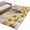 Brown Grey, variant on Modern Elephants Round Area Rug 7Ft Washable Circle Rugs for Dorm Laundry Room, Spring Summer Watercolor Sunflowers Daisy Non-Slip Carpet Floor Mats Indoor Outdoor Carpet Runner Aesthetic Home Decor