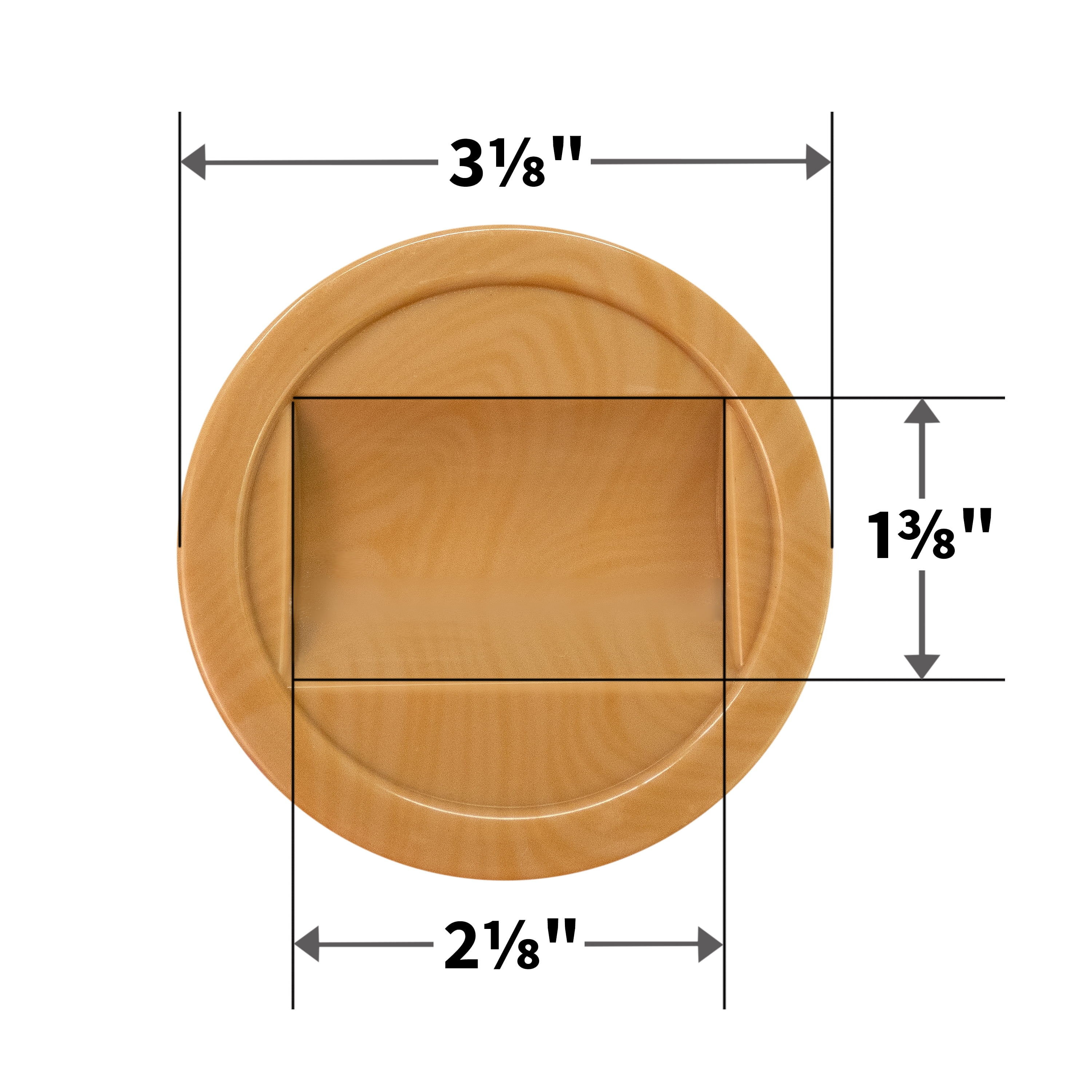 Super Sliders 2-1/8 Inch Caster Cups for Furniture Wheels, Protect Floors & Secure Furniture, 4 Pack