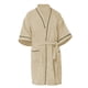 thumbnail image 1 of Bata De Baño 100% Algodón Absorbente, Extra Suave con Bolsillos Laterales y Cinturón - Unisex y Unitalla-Beige, 1 of 1